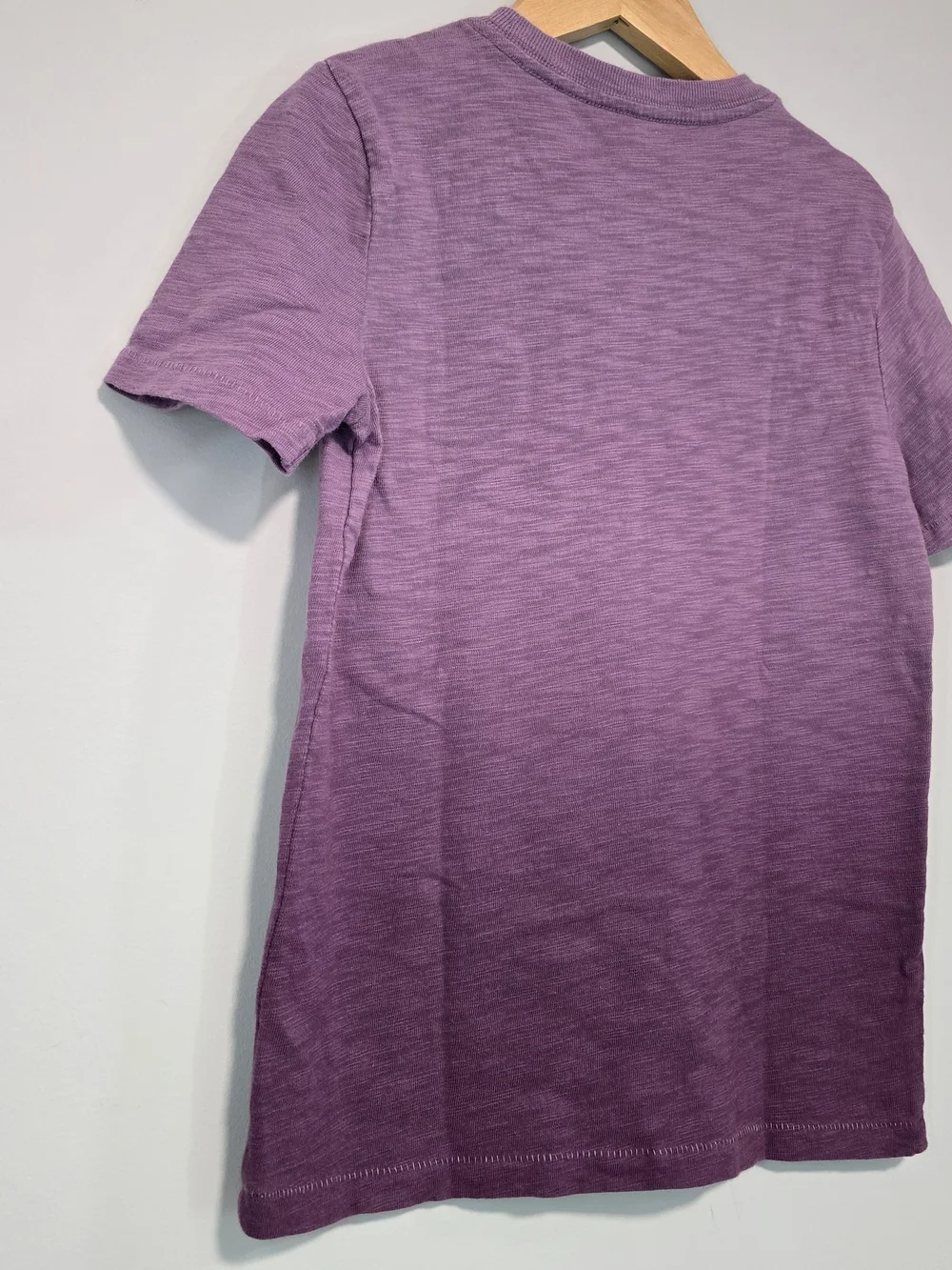 GAP Gradient Purple Short-Sleeve Pocket Heavy Cotton Back To School.